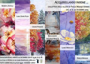 Acquarellando insieme a laCasadiVetro dal 12 al 20 dicembre 2015